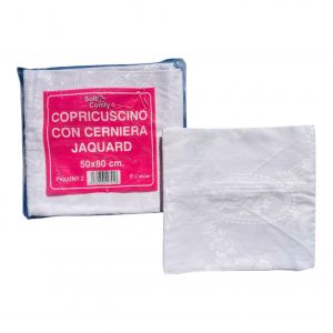 Stock 2pezzi sottofedera copricuscino jaquard 